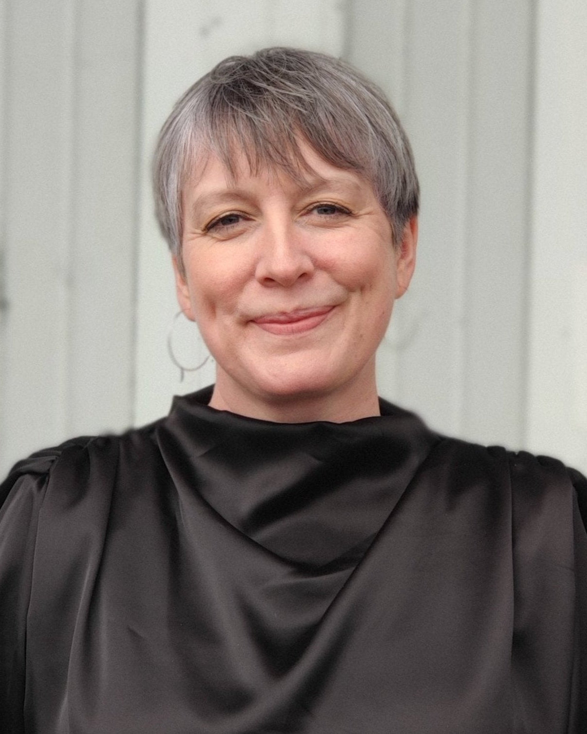 Woman smiling portrait photo natural light