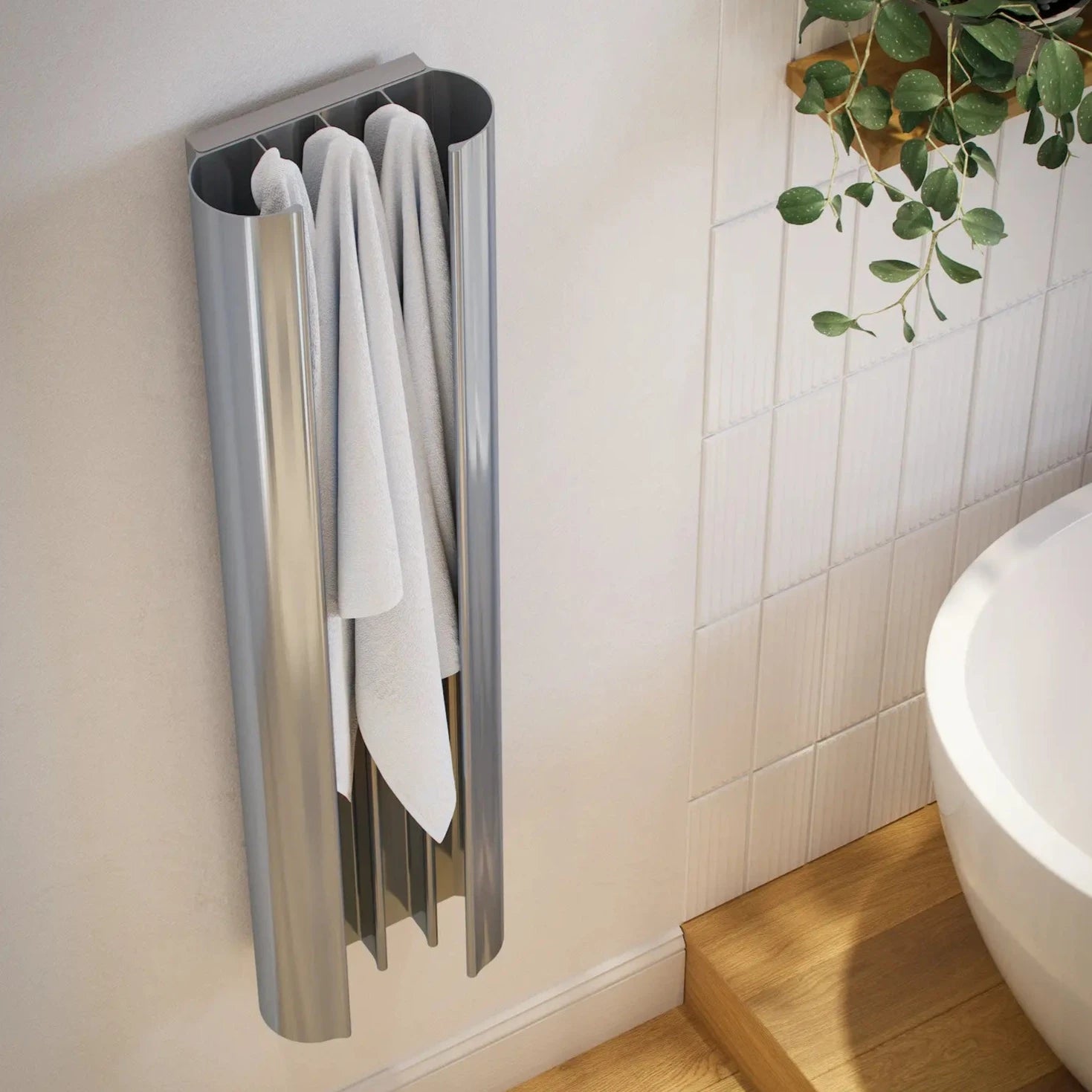 Loop Heated Towel Rail