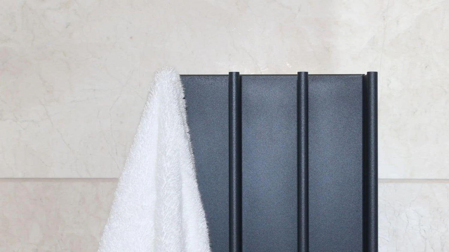 Grey gordon heated towel rail